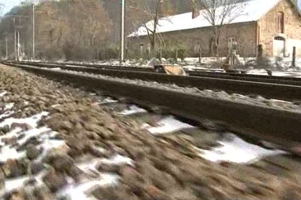 Heurté par un train à Uzerche