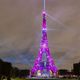 La tour Eiffel en rose à l'occasion d'Octobre rose. (Archives)