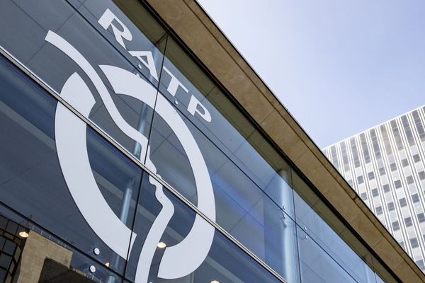 La façade du siège de la RATP, à Paris. Photo d'illustration. 