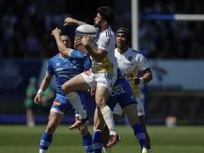 Antoine Hastoy, demi de mêlée pour le Stade rochelais.