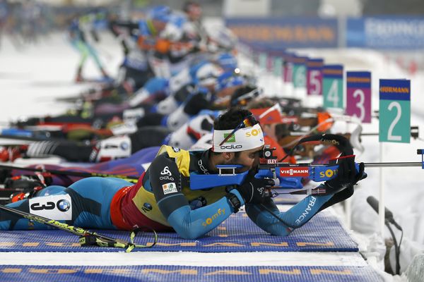 La France gagne le relais à Pyeongchang avec le Catalan Martin Fourcade - 4 mars 2017