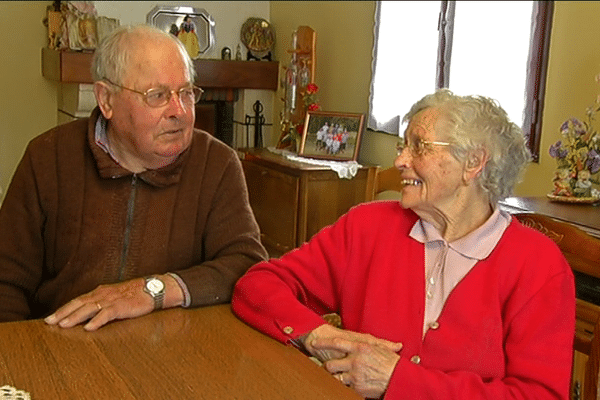 Madeleine et Francis, bientôt 70 ans de mariage à Landemont dans le Maine-et-Loire