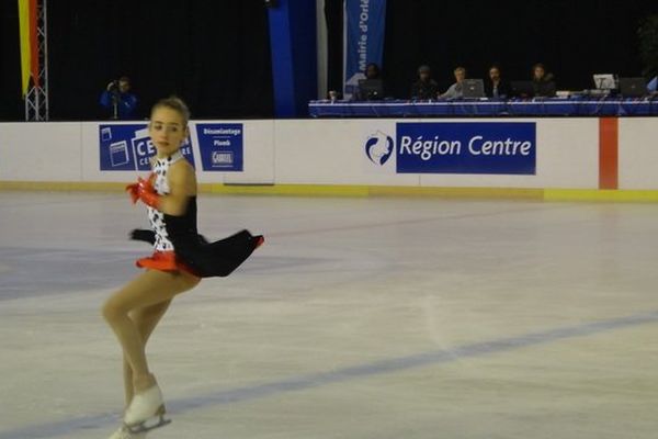 Léa Serna, 13 ans, d'Annecy. 