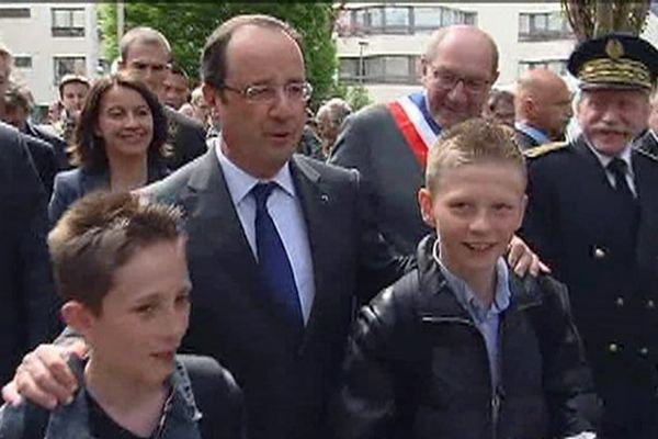 Visite François Hollande Caen 17 mai 2013 - Folie Couvrechef (Caen - Calvados) 3