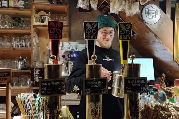 Etienne Mangin envisage de fonder un jour sa propre brasserie.