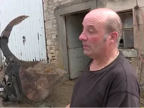 Cet agriculteur a tout perdu lors des orages survenus le 20 juillet en Haute-Marne.