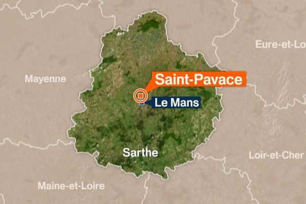 Un piéton a été percuté par une voiture sur la RD47 à hauteur de Saint-Pavace