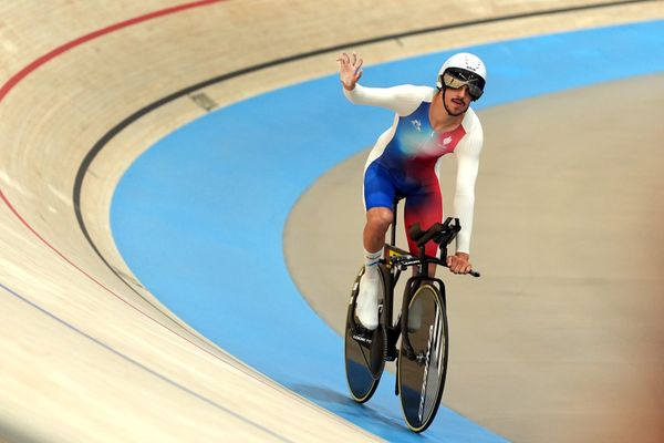 Alexandre Léauté médaille de bronze sur le contre-la-montre sur piste aux Jeux paralympiques de Paris 2024 (catégorie C1-3)