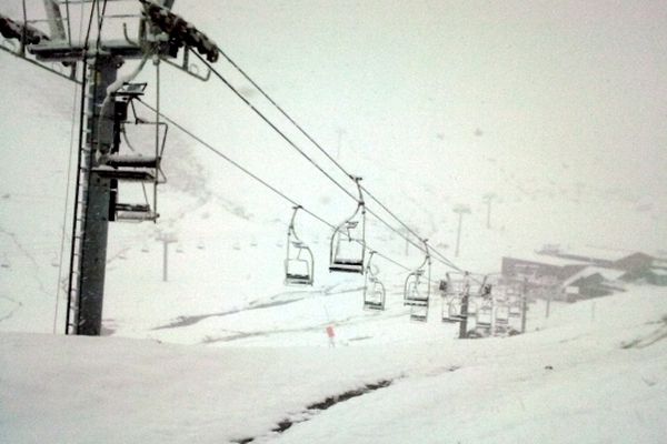 Fortes chutes de neige sur les Pyrénées