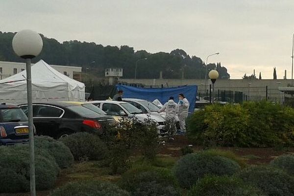 L'homme a été tué sur le parking de la prison de Luynes.