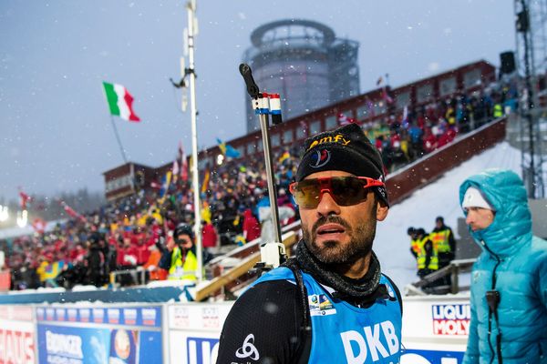 Mondiaux de biathlon: Fourcade plombe le relais, doublé de la Norvège