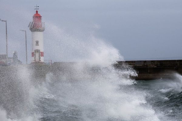 Le vent a soufflé jusqu'à 110 km/h à Groix.