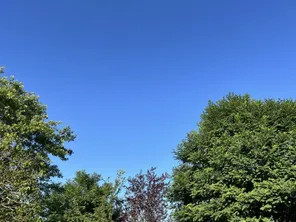 La couleur du ciel ce lundi 29 juillet matin