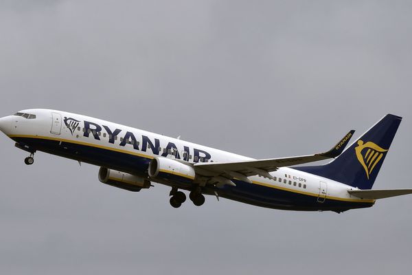 Un avion de la compagnie Ryanair