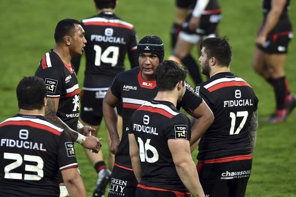 Les Toulousains après la défaite contre La Rochelle