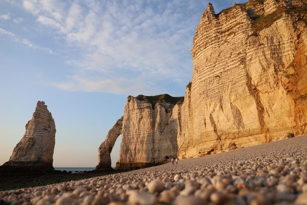 Soleil et nuages en Normandie