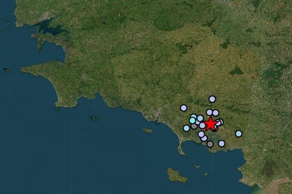 Quatre séismes en trois jours près de Vannes, ce dimanche 6 octobre 2024