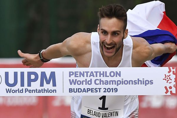 Valentin Belaud a retrouvé samedi 7 septembre 2019 la plus haute marche aux Championnats du monde de pentathlon moderne.