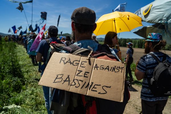 La mobilisation ne faiblit pas pour les anti-bassines.