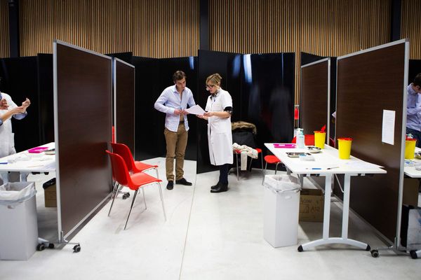 La salle Multiplex du campus de Dijon a accueilli pendant plus d'un mois un centre de vaccination contre la méningite.