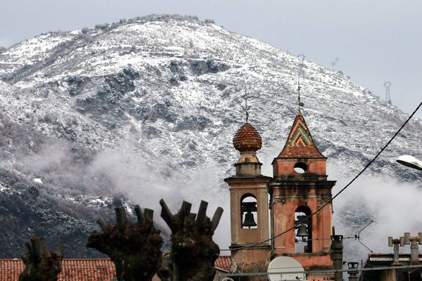 Des chutes de neige, dans la vallée de la Roya notamment, sont attendues en ce début de soirée du 12 décembre.