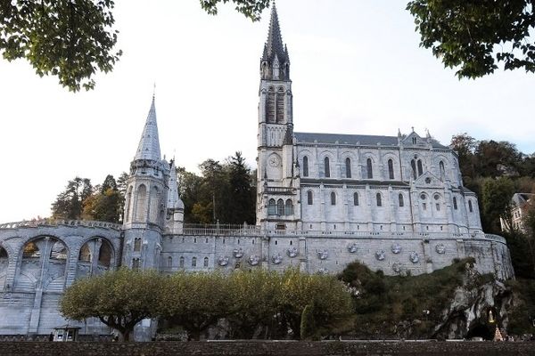 Une vue de la basilique de Lourdes (photo d'archives)