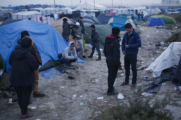 La "new jungle" à Calais (4 octobre 2015)