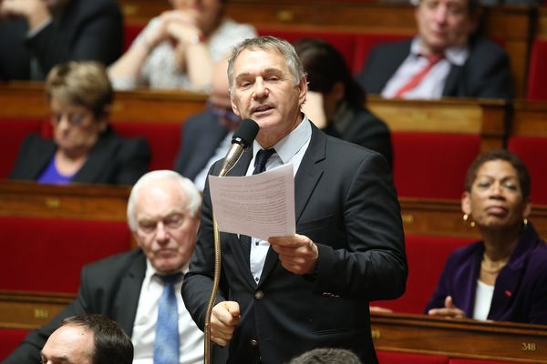 Patrick Vignal à l'assemblée nationale en janvier 2017