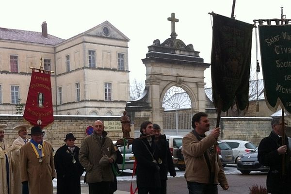 La commune de Givry célèbre le 47e Chapitre de la Saint-Vincent samedi 19 janvier 2013 