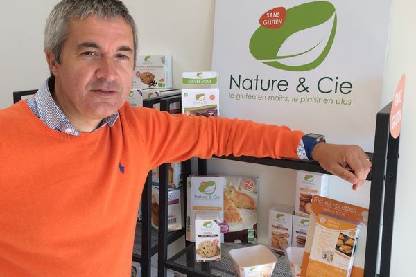  "Nature et Compagnie" à Vallet, surfe sur le sans gluten (Fabrice Fy cogérant)