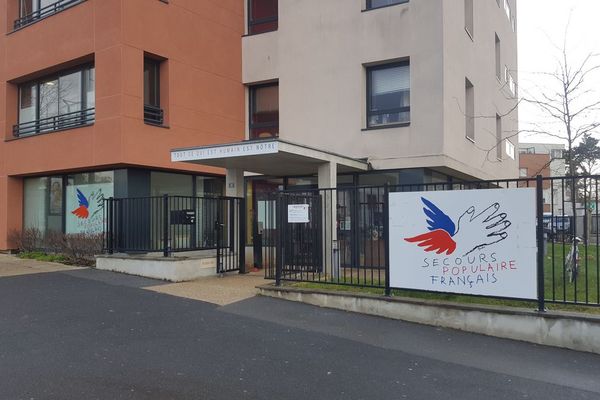 Le nouveau site du Secours Populaire à Reims.