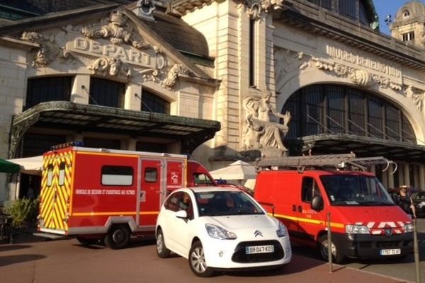 Cellule de crise à la gare de Limoges