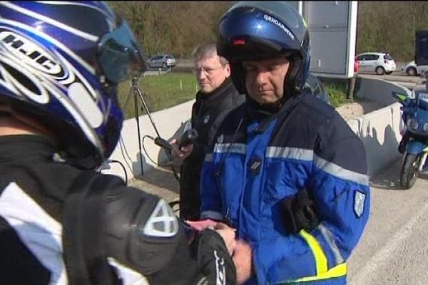 Hier, en 6 heures, 200 dépassements de la vitesse ont été constatés