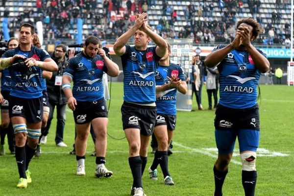 Illustration : le MHR victorieux contre le Racing 92 le 19 mars 2016