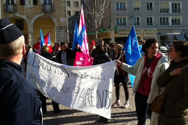 Les "Manif pour tous" à Chambéry