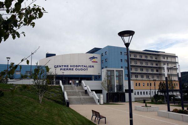 Le centre hospitalier Pierre-Oudot de Bourgoin-Jallieu (Isère).