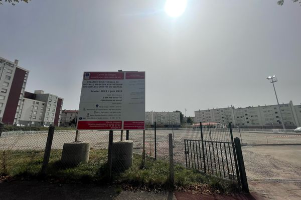 Le stade du Vigenal toujours en travaux