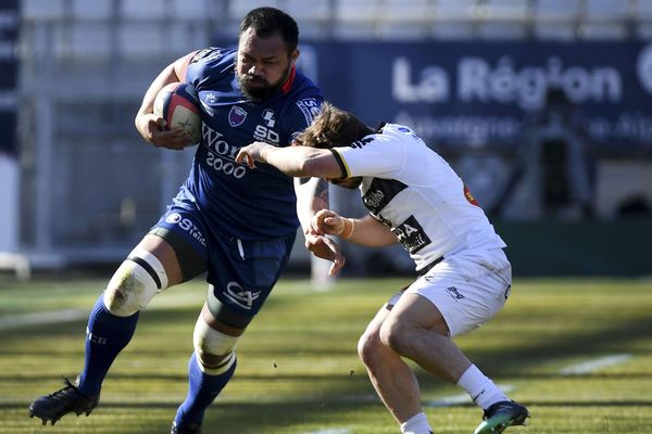 Le FCG face au Stade Rochelais le 17 février 2019 au Stade des Alpes