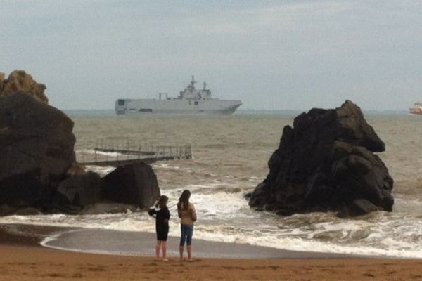 Le BPC Nasser est parti en mer avec son équipage