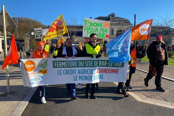 Richard Papazoglou, le président de la CCI 55-52 appelle les clients du Crédit agricole à fermer leur compte si le site de Bar-le-Duc quitte la Meuse.