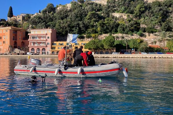 Les membres du club Anao mènent régulièrement des fouilles en baie de Villefranche.