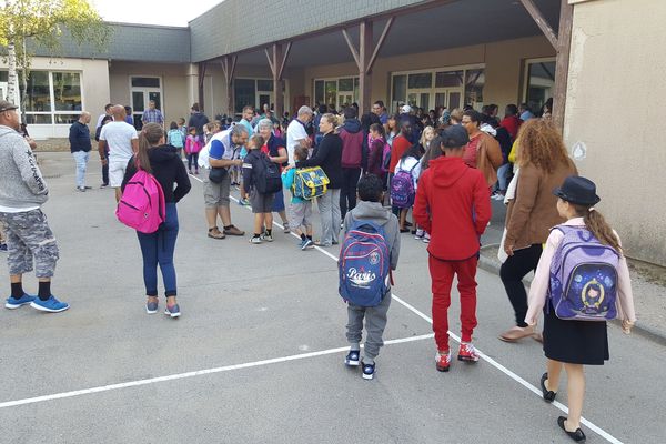 186 élèves ont fait ce matin leur rentrée à l'école Jacques Prévert de Guéret