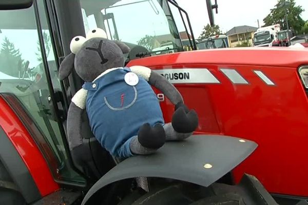 L'une des deux mascottes de la 70ème Foire de Châlons. Deck et Rob sont à rencontrer sur la foire.