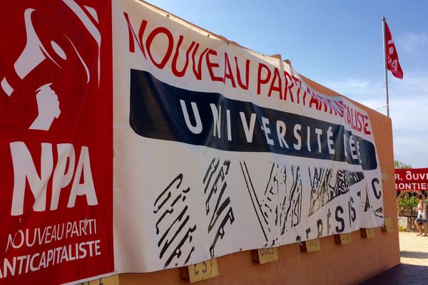 Les universités d'été du NPA à Port Leucate dans l'Aude - 28 août 2017