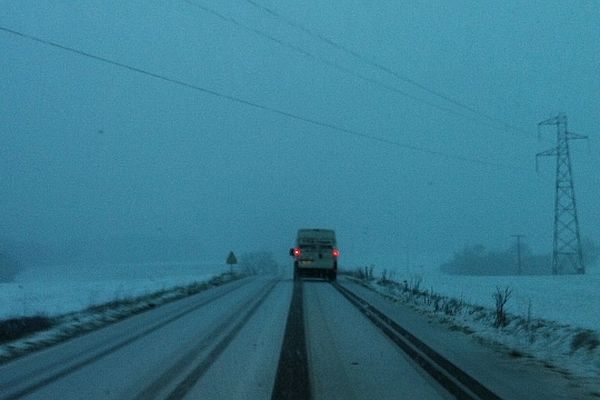 Attention au verglas sur les routes !