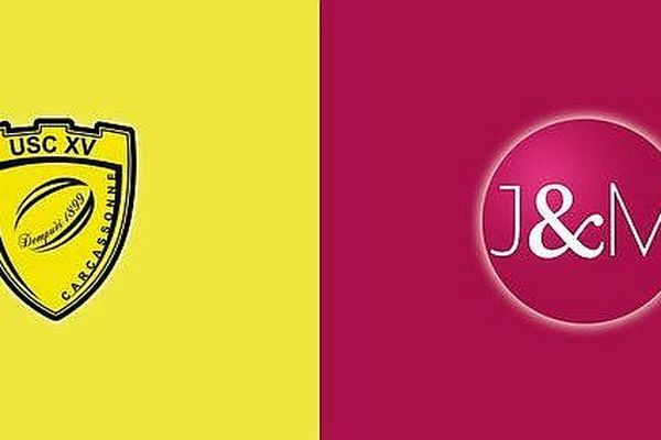 Le logo "J & M" ne pourra pas s'afficher à Carcassonne lors de la rencontre contre Biarritz.