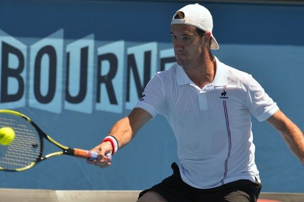 Richard Gasquet à l'Open d'Australie 2014