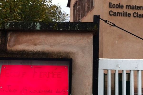 A Koenigshoffen, une des neuf écoles fermées à Strasbourg