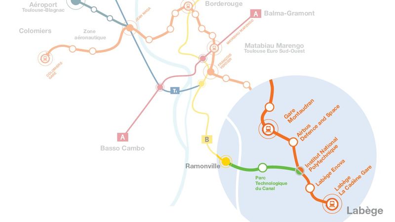 Toulouse : Les études D'avant-projet Pour Le Prolongement De La Ligne B ...