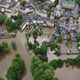 les inondations de Craon vues du ciel le jeudi 20 juin 2024